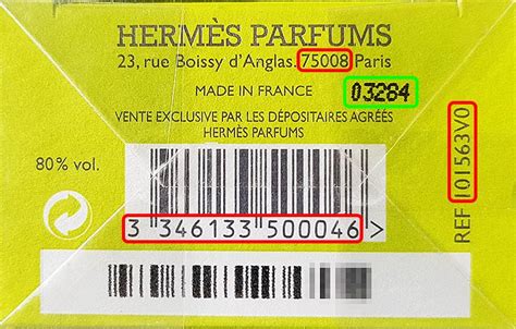 hermes ad 1990|hermes perfume batch codes.